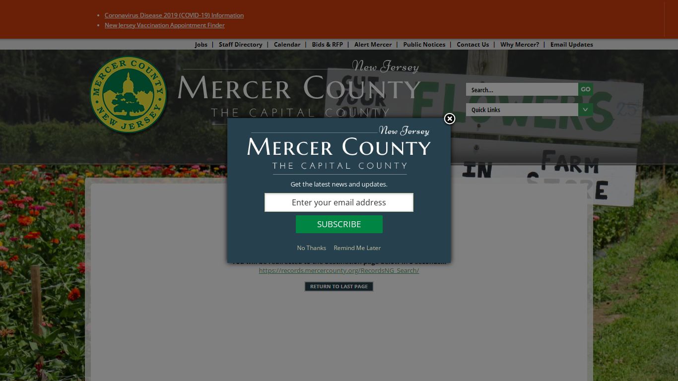 Property Records Search | Mercer County, NJ